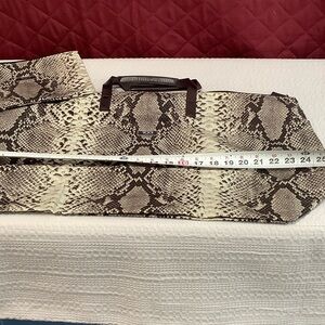 Tumi Snakeskin Print Tote